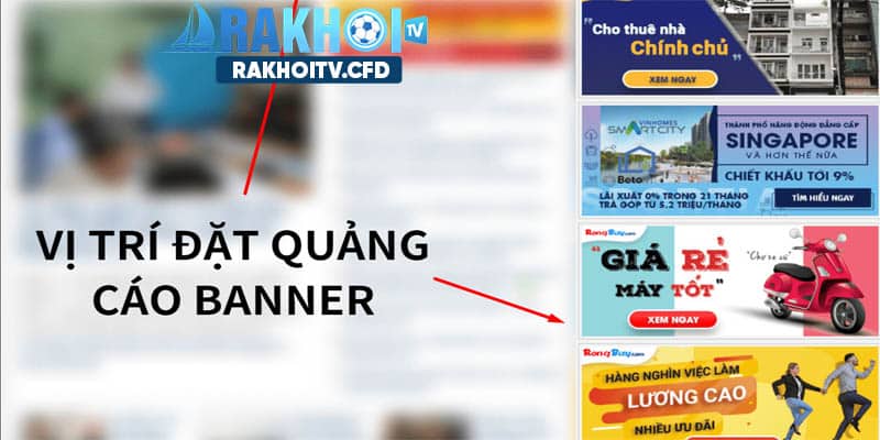 Các lĩnh vực nên liên hệ quảng cáo tại trang web bóng đá Rakhoi 