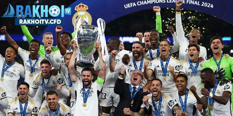 Real Madrid đang là đội có nhiều cup C1 nhất - 15 lần vô địch